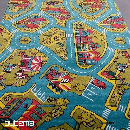 Children carpet PLAY roads