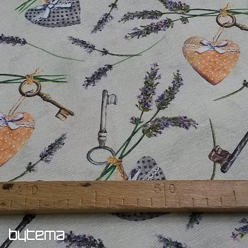 Decorative fabric CLAUDIE lavender