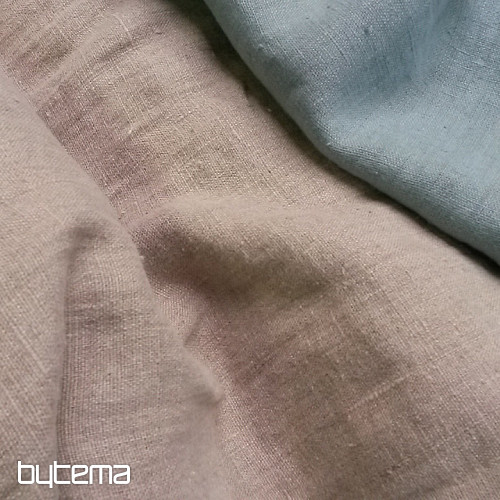 Linen fabric VERONE uni natur