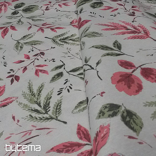 Decorative fabric  VALERIE leaves