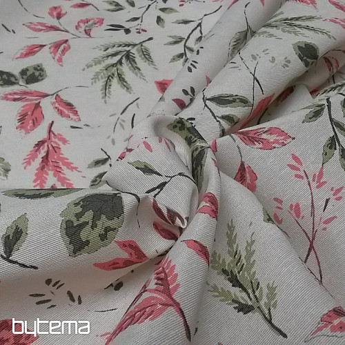 Decorative fabric  VALERIE leaves