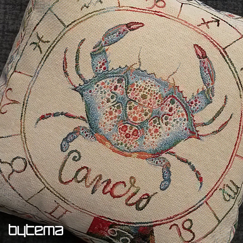Tapestry pillow-case ZODIAC Cancer/Cancro