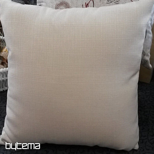 Decorative white pillowcase GERSTER