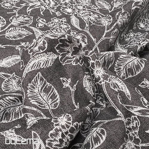 Decorative fabric  IZAL black