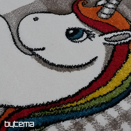 Children carpet Unicorn beige