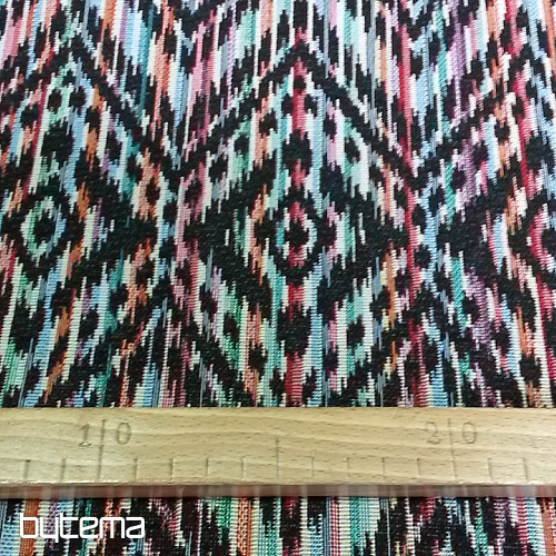 Tapestry fabric ETNO black