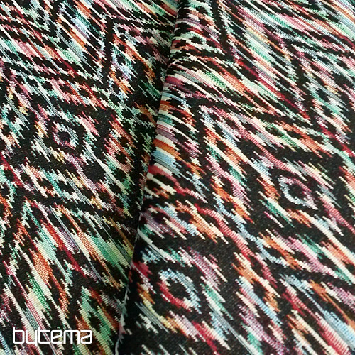 Tapestry fabric ETNO black