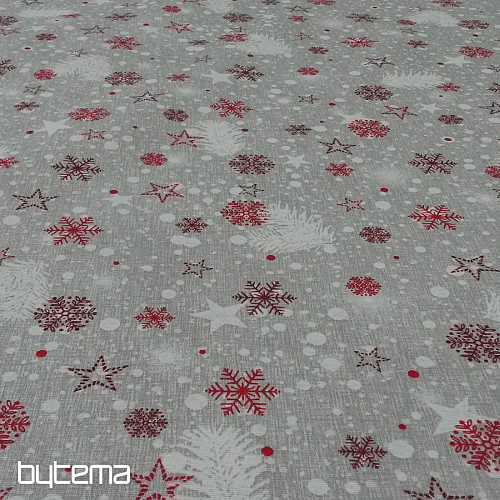 Christmas decorative fabric STAR DUST