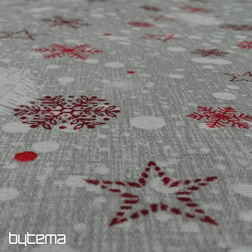 Christmas decorative fabric STAR DUST