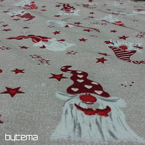 Christmas decorative fabric Dwarfs