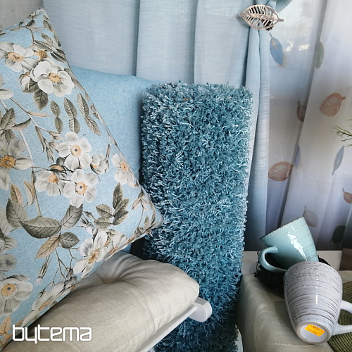 Decorative fabric LEIRE turquoise