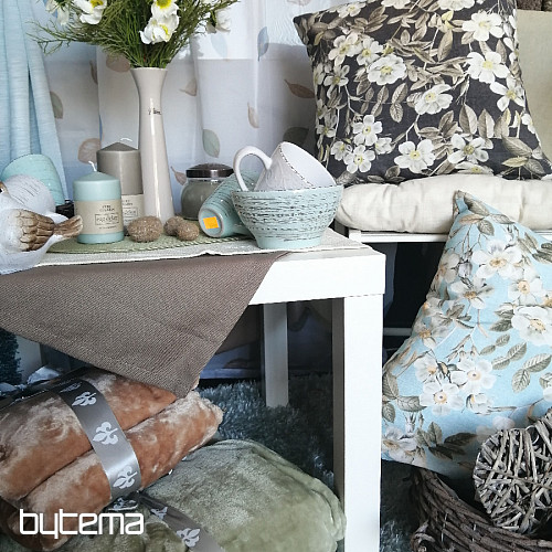 Decorative fabric LEIRE turquoise