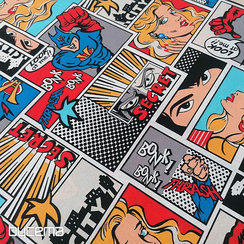 Decorative fabric KOMIKS 140