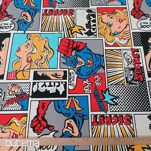 Decorative fabric KOMIKS 140