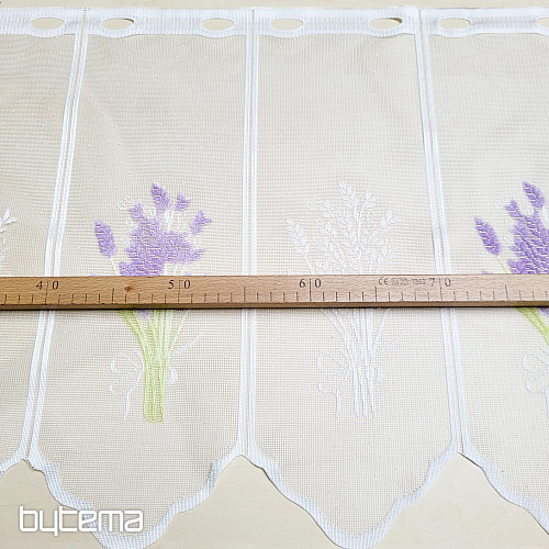 Jacquard curtain for stained glass LAVENDER