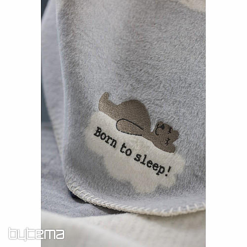 Children's cotton blanket DF Born to sleep