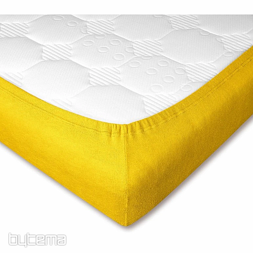 Terry sheet color DARK YELLOW
