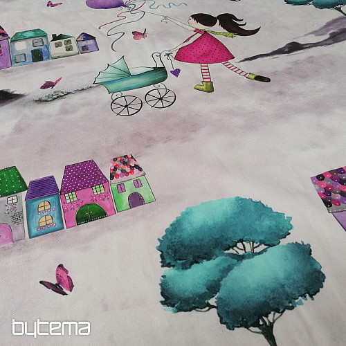 Children&#39;s decorative fabric BAMBINA