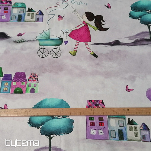 Children&#39;s decorative fabric BAMBINA