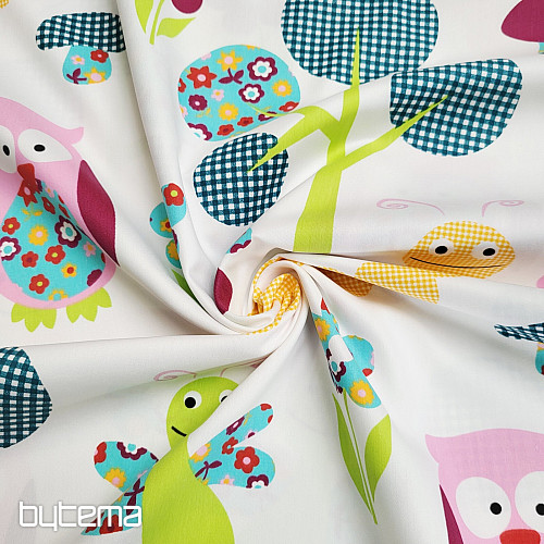 Children&#39;s decorative fabric MERRY FOREST
