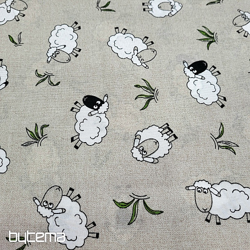 Decorative fabric SHEEP