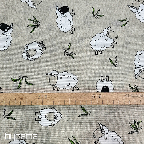 Decorative fabric SHEEP