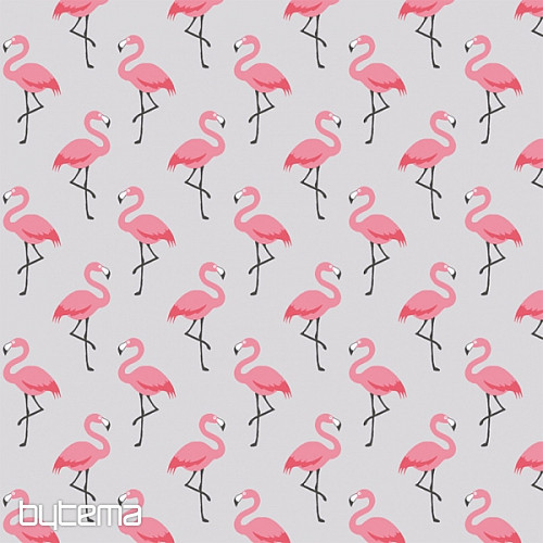 Decorative fabric FLAMINGO gris
