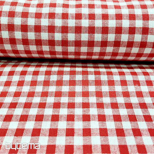 Decorative fabric KANAFAS red 0.5x0.5 cm