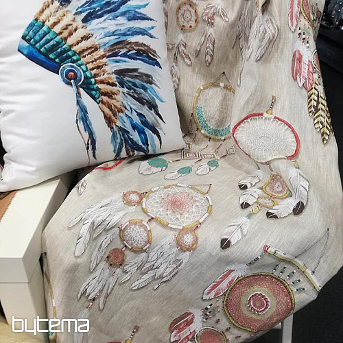 Decorative fabric DREAMCATCHER linen