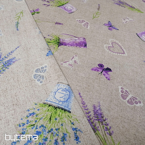 Decorative fabric LAVENDER Iilac