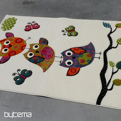Children's piece rug OWLS and OWLS! Last pieces !