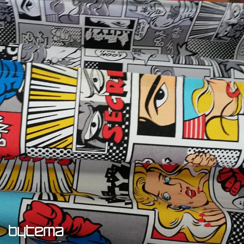 Decorative fabric KOMIKS 140