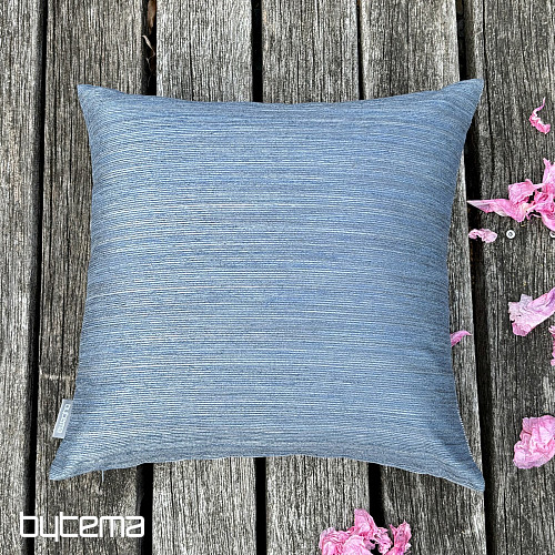 Chenille pillow-case ELIA greyblue