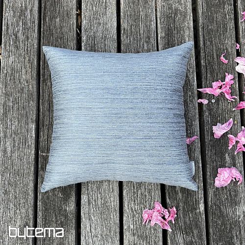 Chenille pillow-case ELIA greyblue