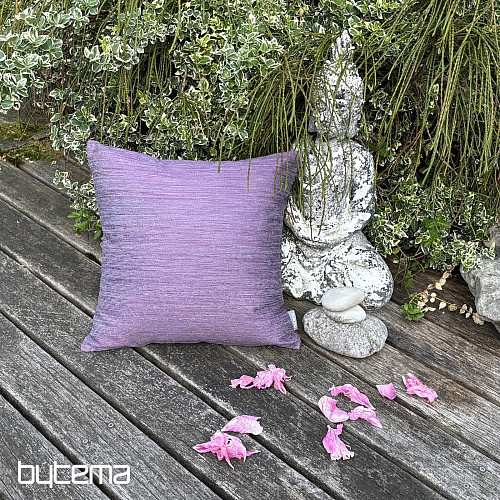 Chenille pillow-case ELIA purple