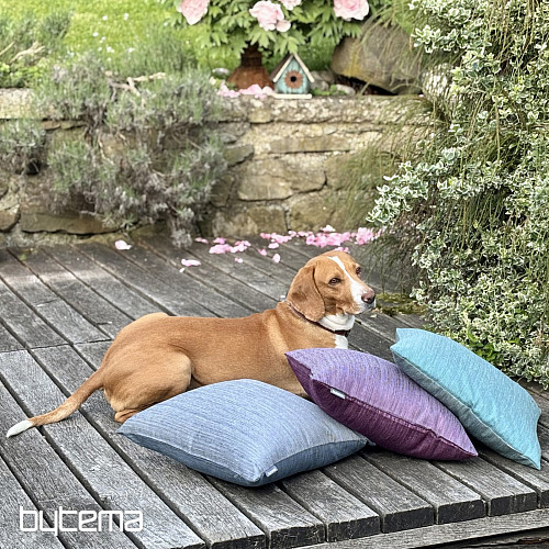 Chenille pillow-case ELIA purple