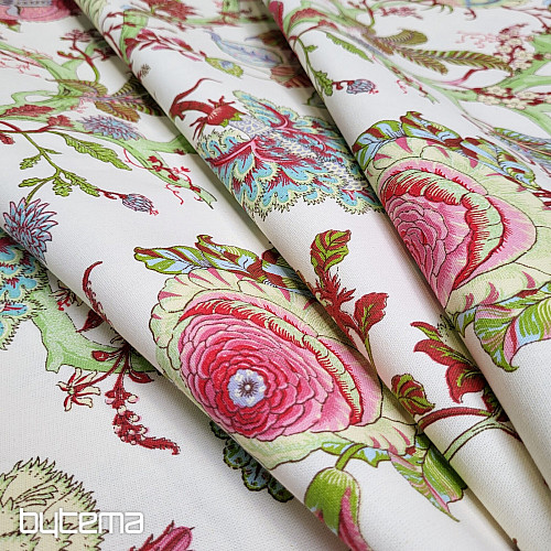 Decorative fabric CEJLON colored