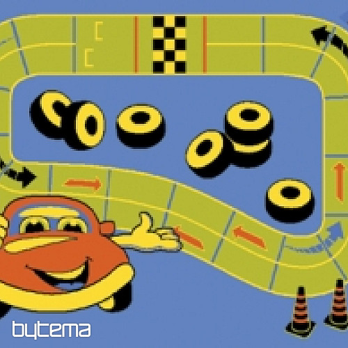 Children carpet RACING TRACK