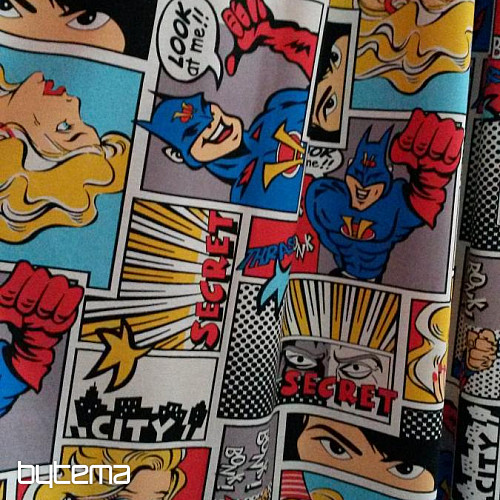 Decorative fabric KOMIKS 140
