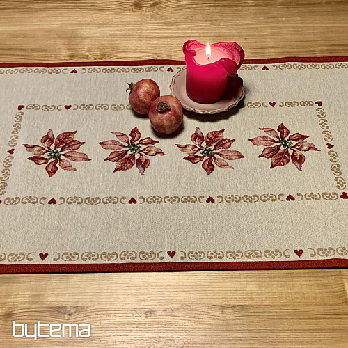 Tapestry tablecloth CHRISTMAS ROSES