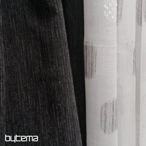 Modern decorative fabric GERSTER anthracite