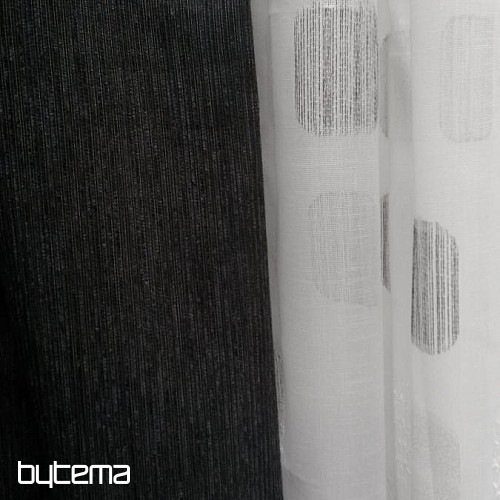 Modern decorative fabric GERSTER anthracite