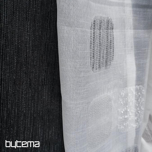 Modern decorative fabric GERSTER anthracite