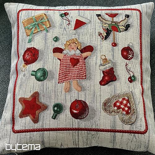 Christmas tapestry cover COUNTRY CHRISTMAS TOYS