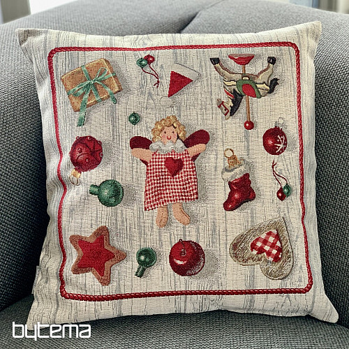 Christmas tapestry cover COUNTRY CHRISTMAS TOYS
