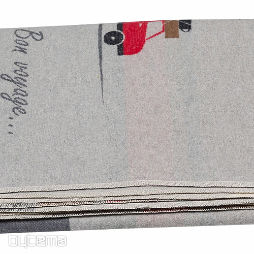 Cotton blanket DF SILVRETTA 140x200 cm