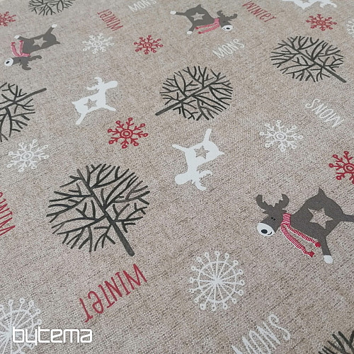 Decorative fabric FROZEN