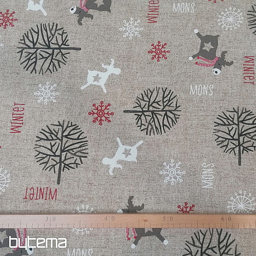 Decorative fabric FROZEN