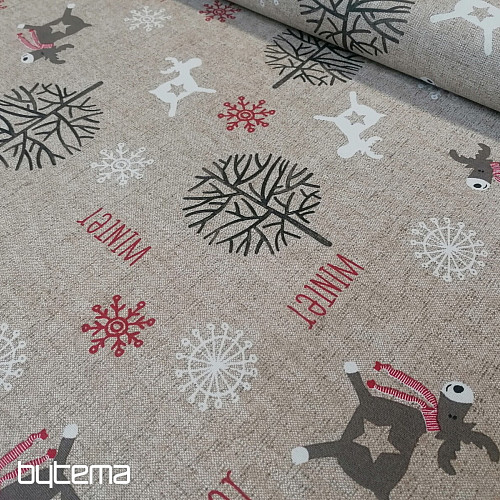 Decorative fabric FROZEN