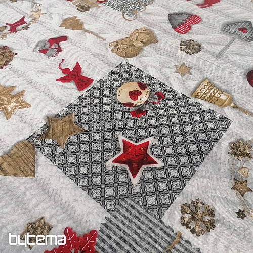 Decorative fabric NEVADA red